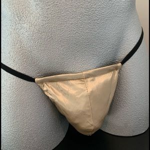- Satin Finish - Champagne Thong #936